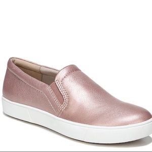 Naturalizer Marianne Rose Gold Slip-On Sneaker Size 8N